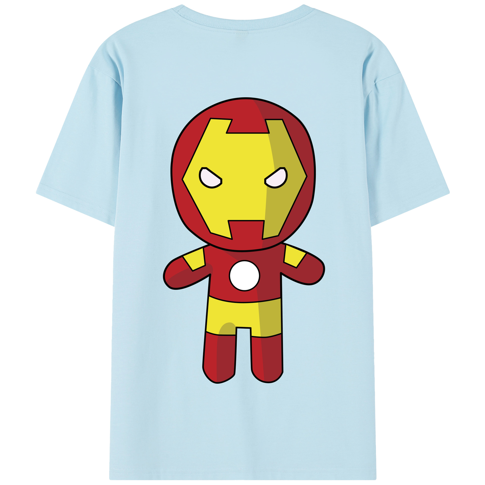 （画像用） アベンジャーズ The Avengers 綿100％半袖Tシャツ（背面プリント）